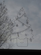 Afbeelding in Gallery-weergave laden, Raamtekening met stift - sneeuwpret