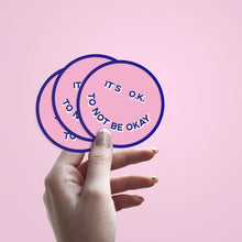 Afbeelding in Gallery-weergave laden, XL Sticker It's ok to not be ok