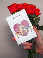 Afbeelding in Gallery-weergave laden, Postkaart - met jou is alles leuker