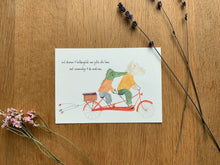 Afbeelding in Gallery-weergave laden, Postkaart - veel dromen & liefdesgeluk voor jullie alle twee met zonneschijn en de wind mee