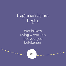 Afbeelding in Gallery-weergave laden, De Slow Living Roadmap
